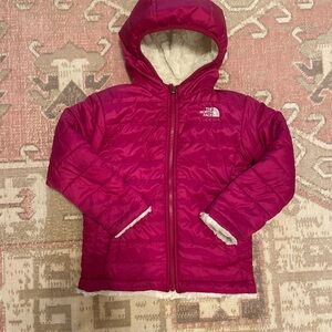 The North Face 5T Hooded Reversible Moosebud Plum Purple